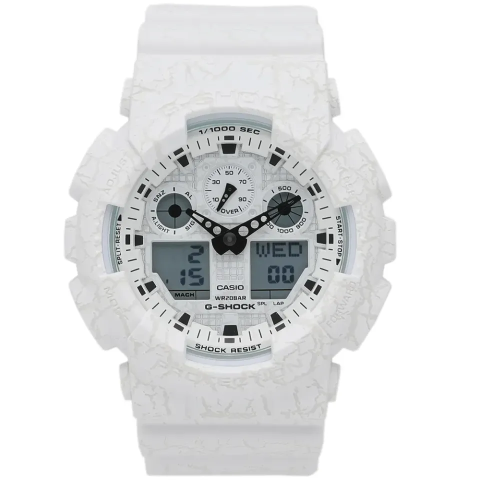 Casio G-Shock GA-100CG-7AER 'Cracked Ground' Watch