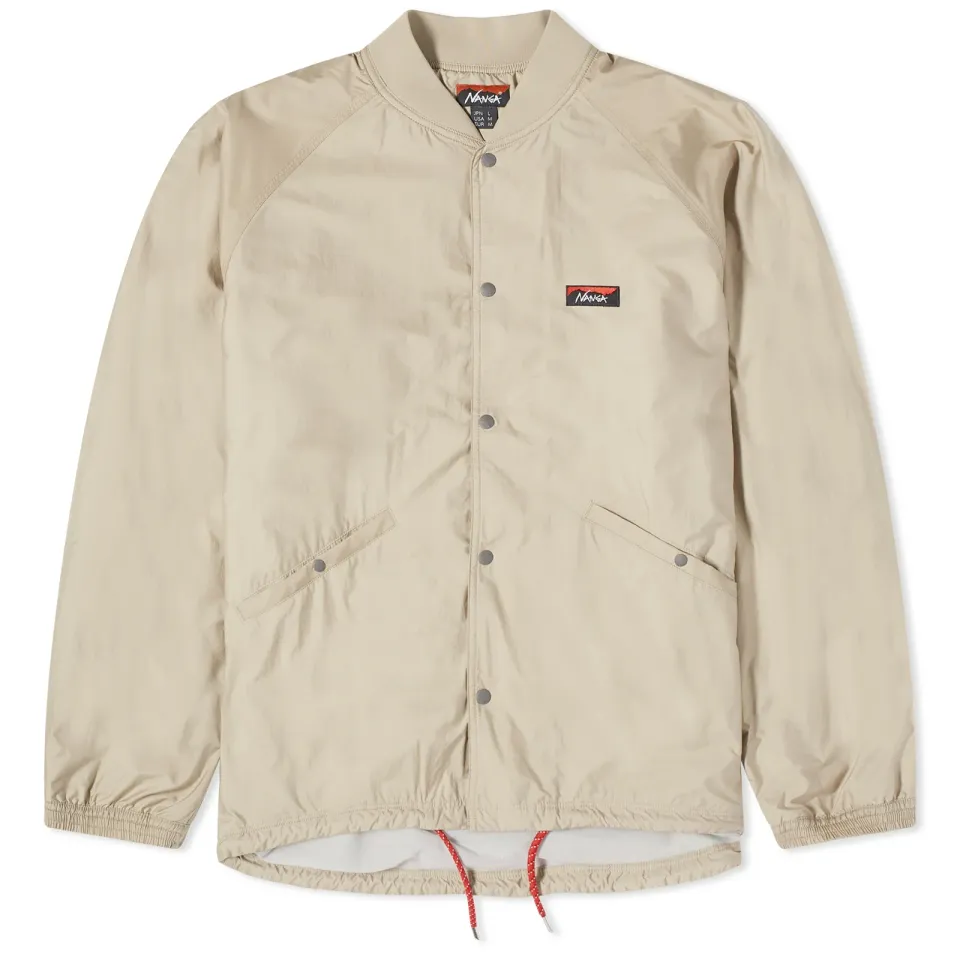 Rib Collar Coach Jacket
