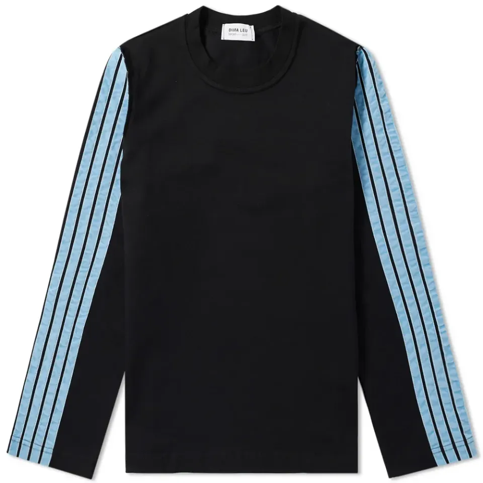 Long Sleeve Stripe Jersey Tee