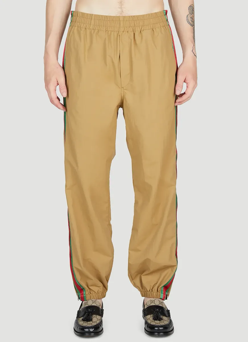 Web Stripe Track Pants