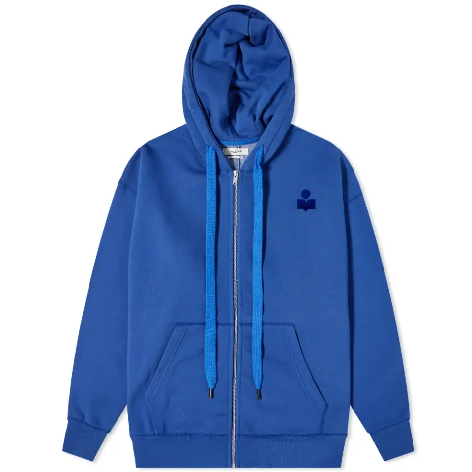 Isabel Marant Etoile Minila Logo Zip Hoodie