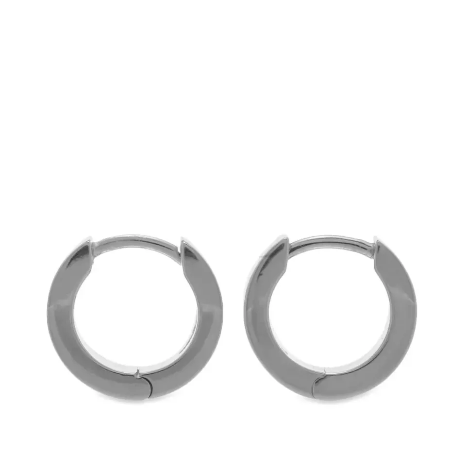 Edge Hoop Earrings