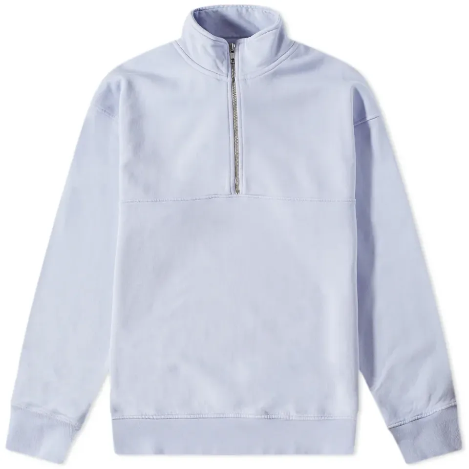 Organic Quarter Zip Popover Sweat