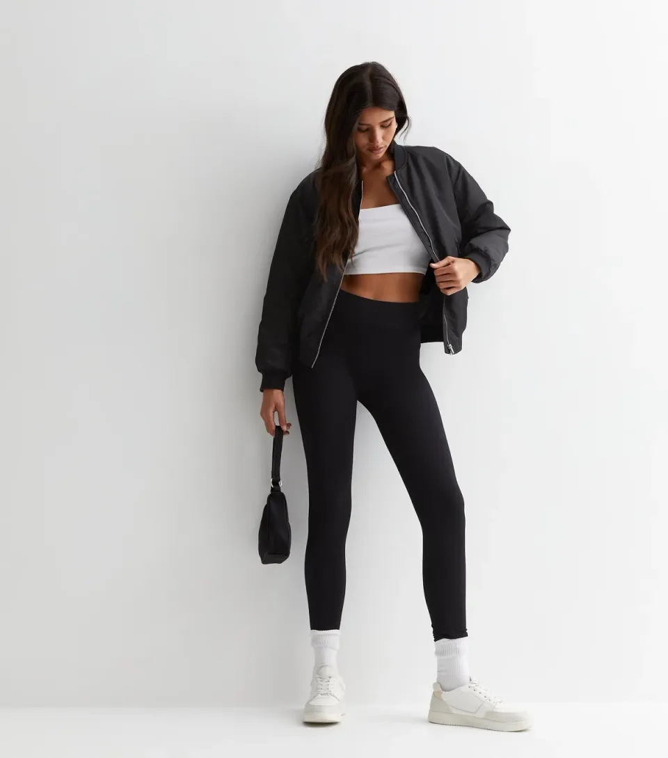 Women's Tall Black Seamless Leggings