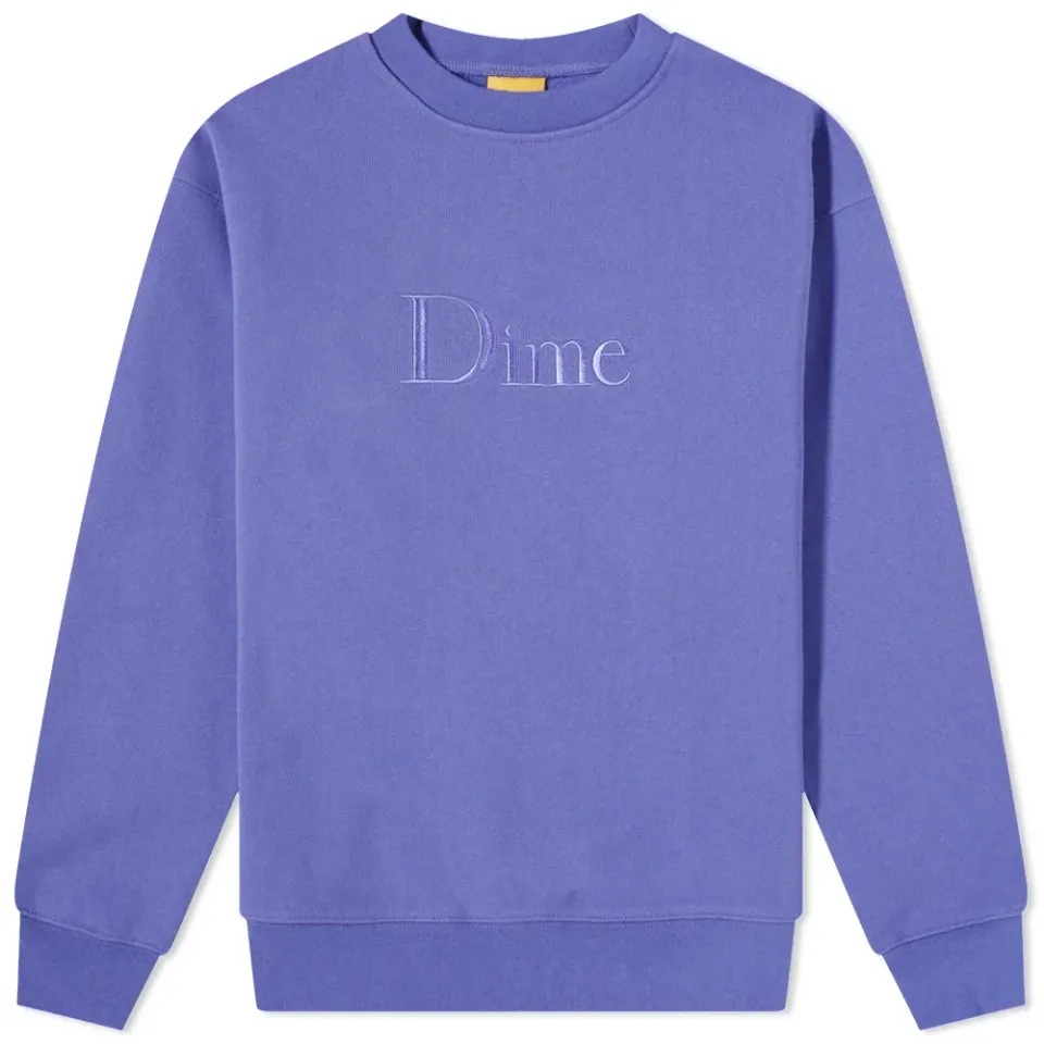 Classic Embroidered Logo Crew Sweat
