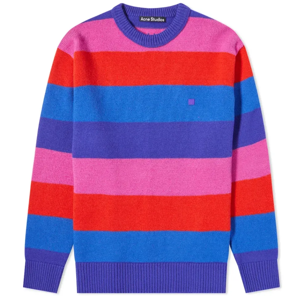 Nimah Stripe Crew Knit