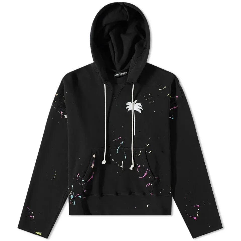 Painted Palms Popover Hoodie