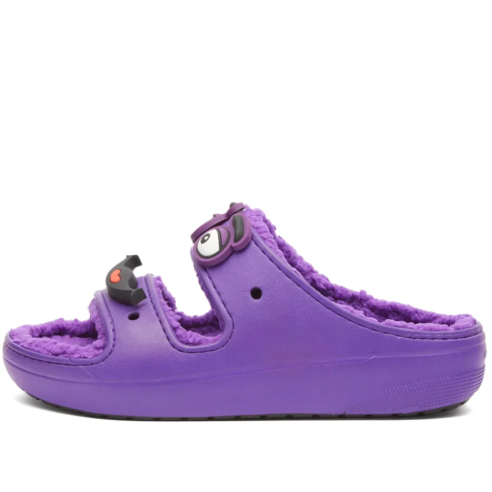 x McDonalds Grimace Cozzzy Sandal