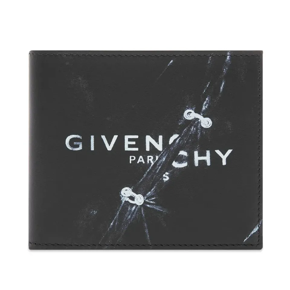 Ring Logo Print Billfold Wallet