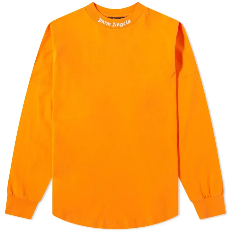 Long Sleeve Oversized Logo T-Shirt