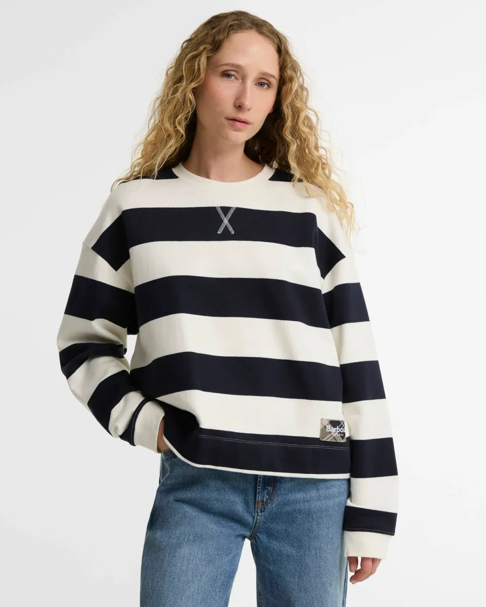 Eva Striped Sweatshirt