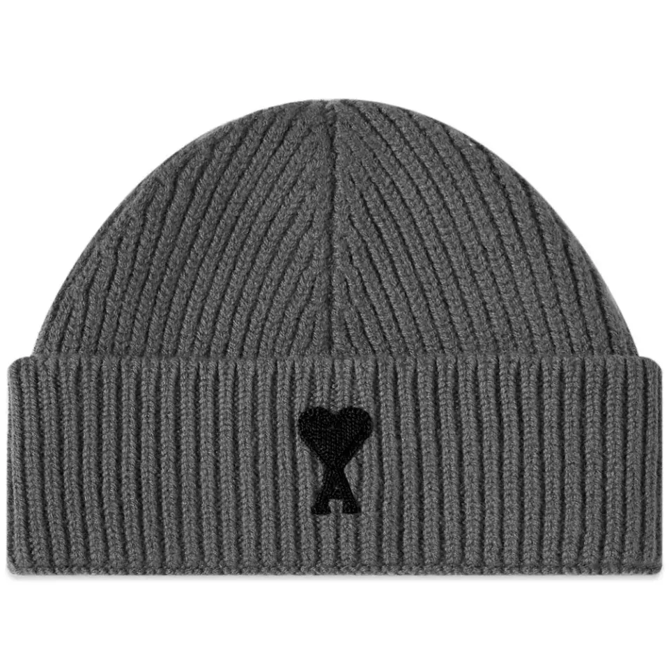 AMI A Heart Logo Beanie