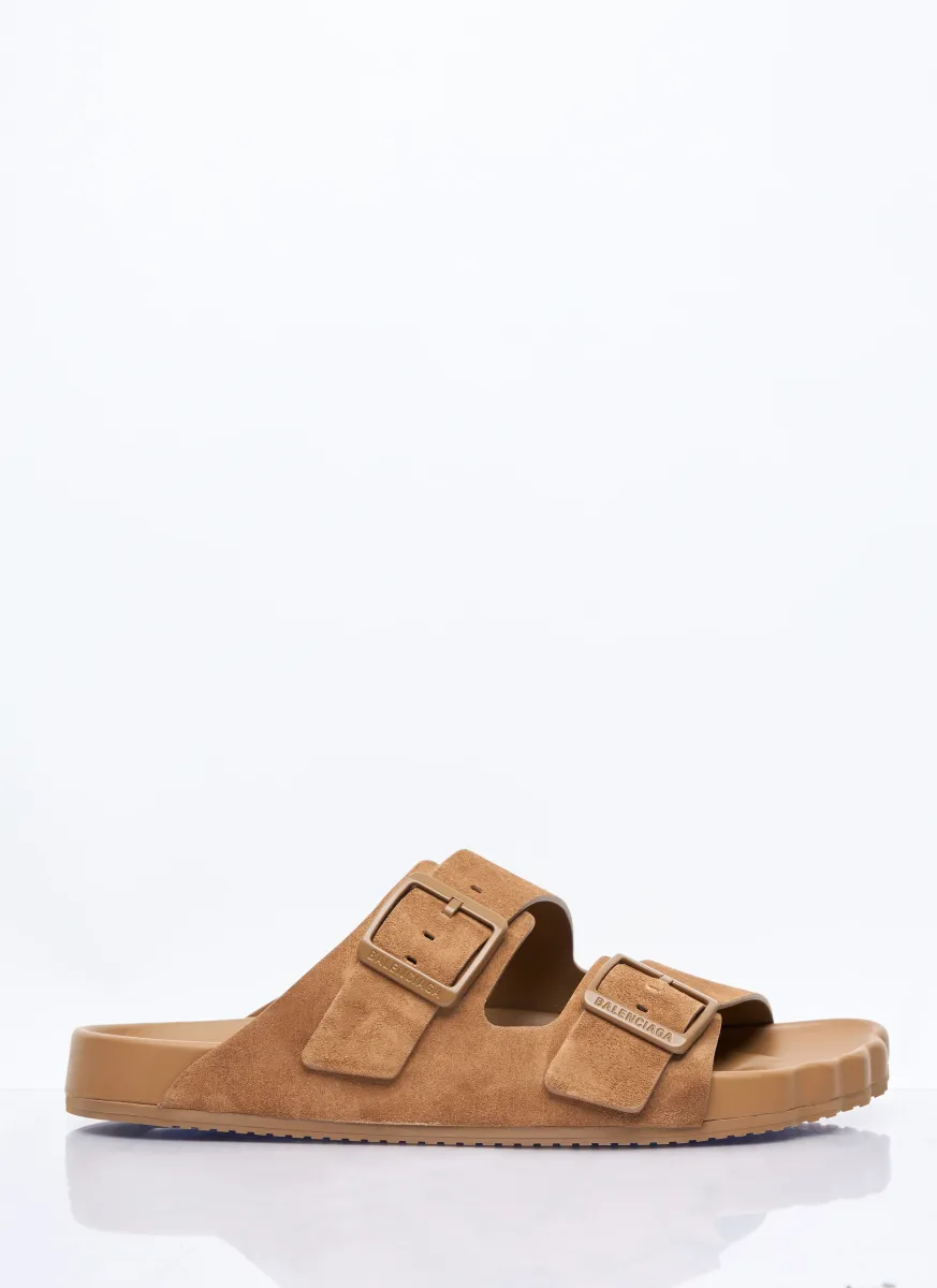 Suede Sunday Sandals