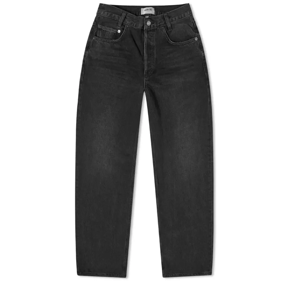 High Rise Tapered Baggy Jeans