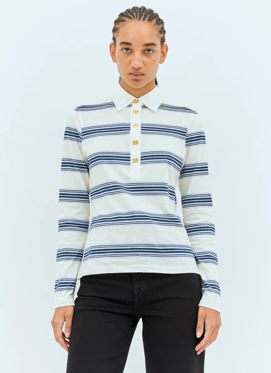 Stripe Polo Shirt