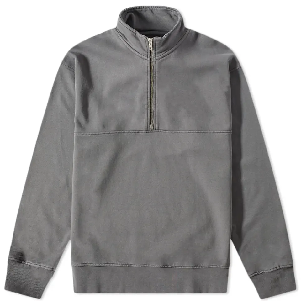 Organic Quarter Zip Popover Sweat