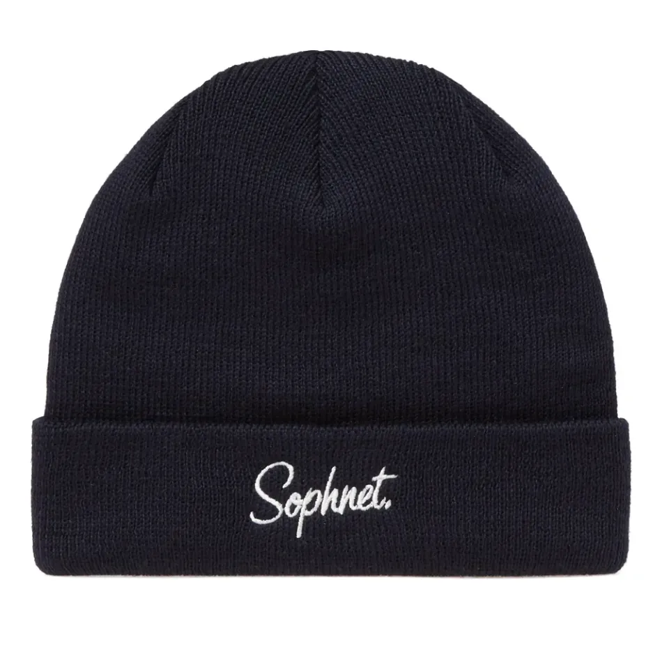 SOPHNET. Logo Knit Beanie