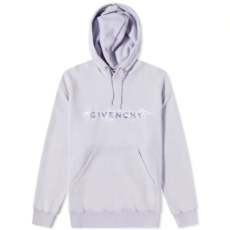 Barbed Wire Tufting Logo Hoodie