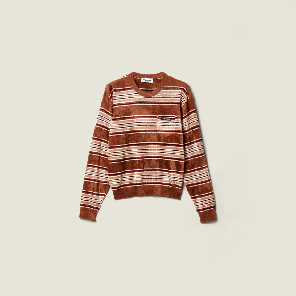 Chenille sweater