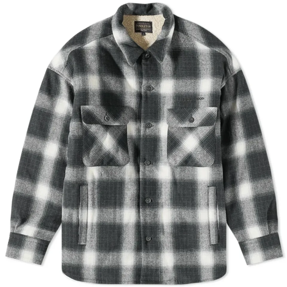 x Pendleton Check Boa Jacket