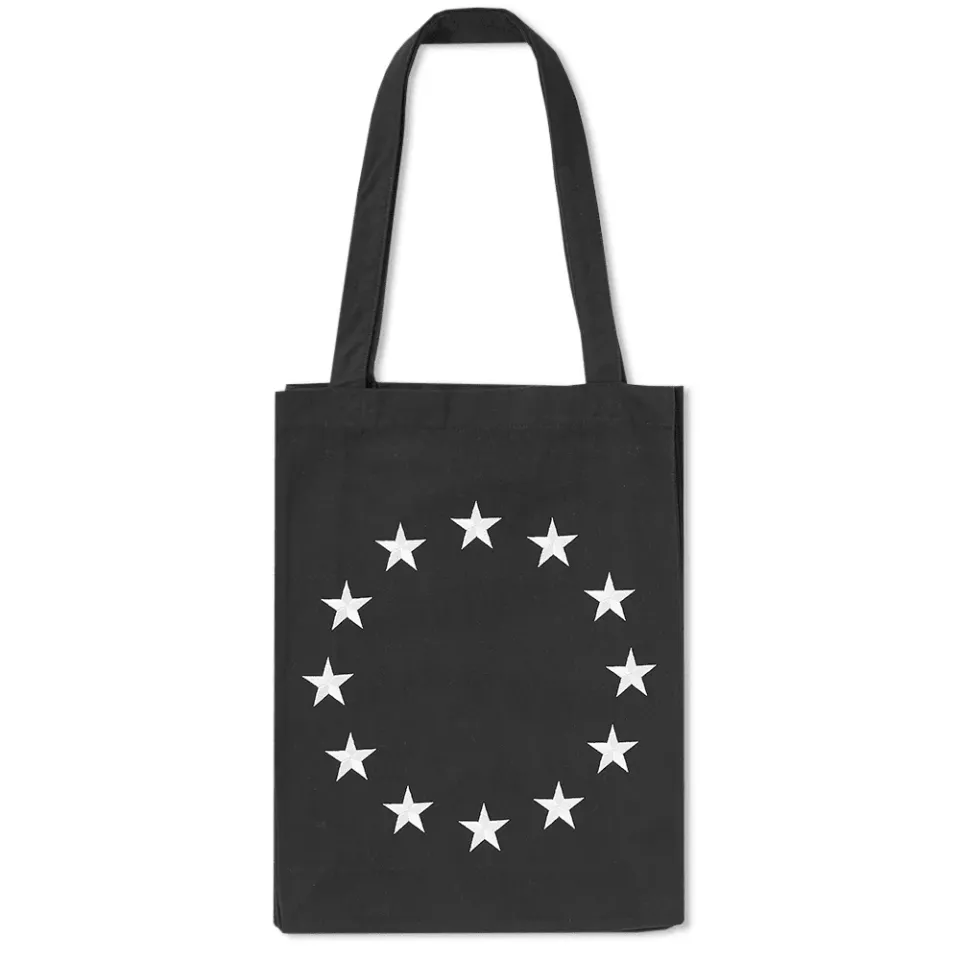 Études October Europa Black Stars Tote Bag