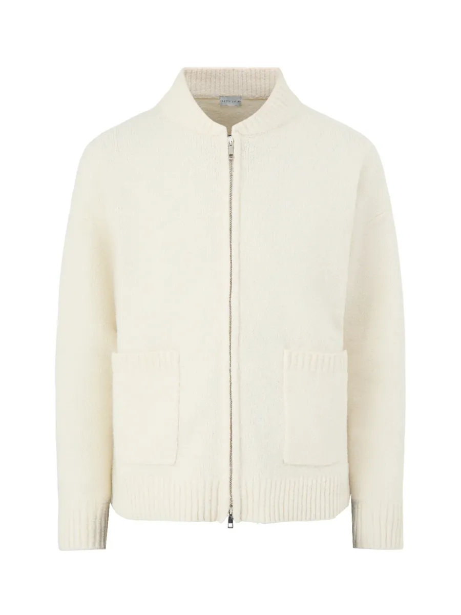 Camille Acrylic Knit Bomber