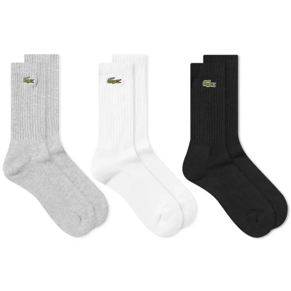3 Pack Logo Socks