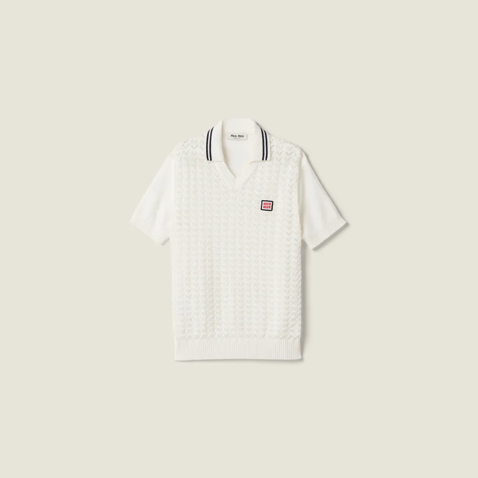 Cotton polo shirt