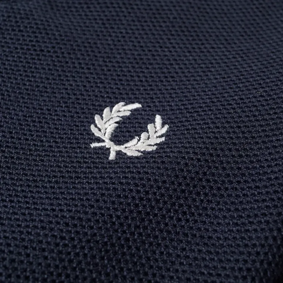 Fred Perry Pique V Neck Sweater