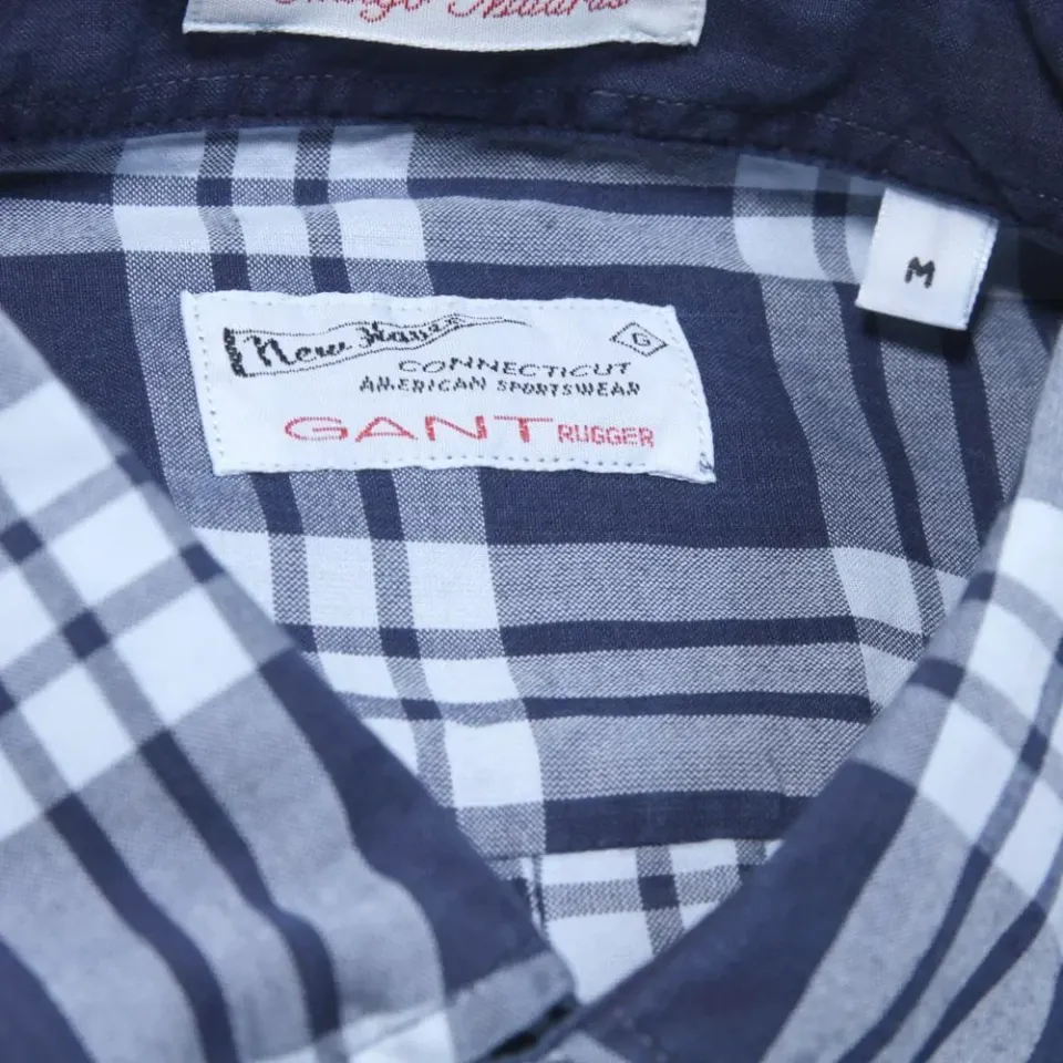 Cruise Indigo Madras Shirt