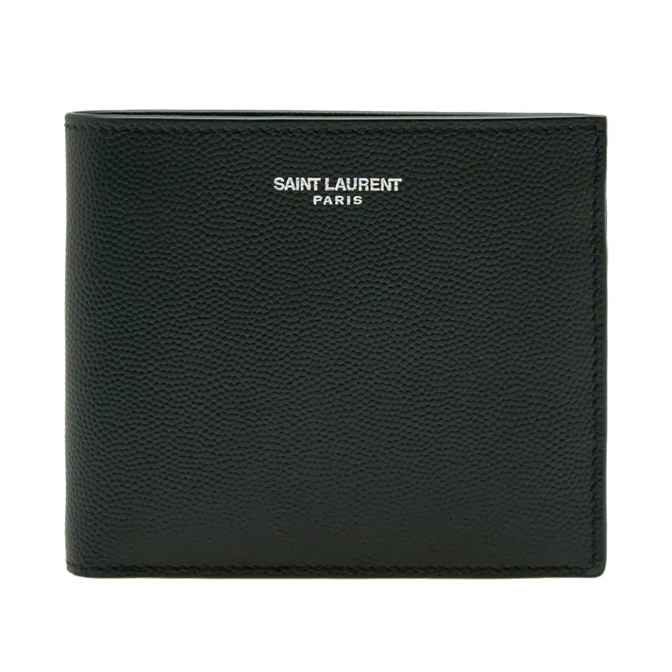 Grain Leather Billfold Wallet