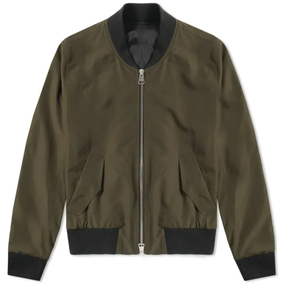 AMI Nylon Bomber Jacket