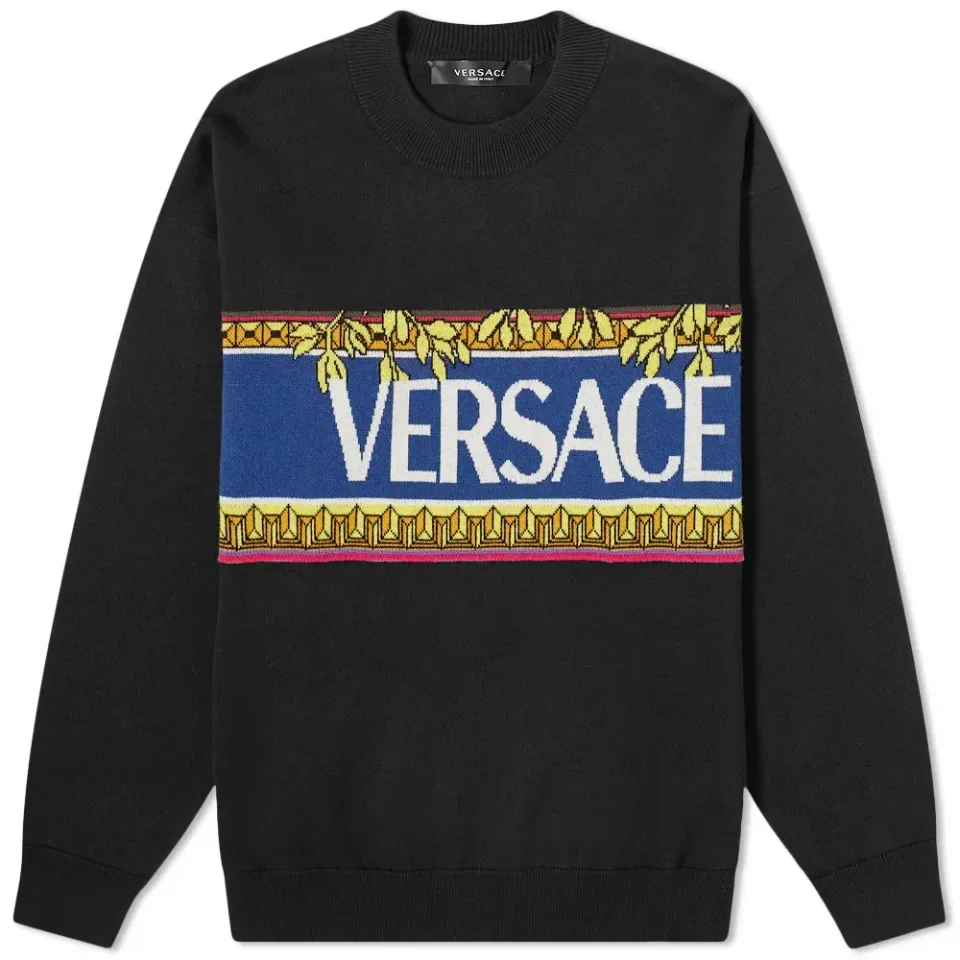 Logo Crew Knit