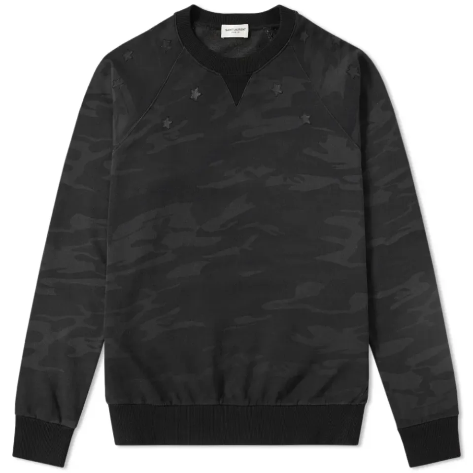 Camo Star Crew Sweat