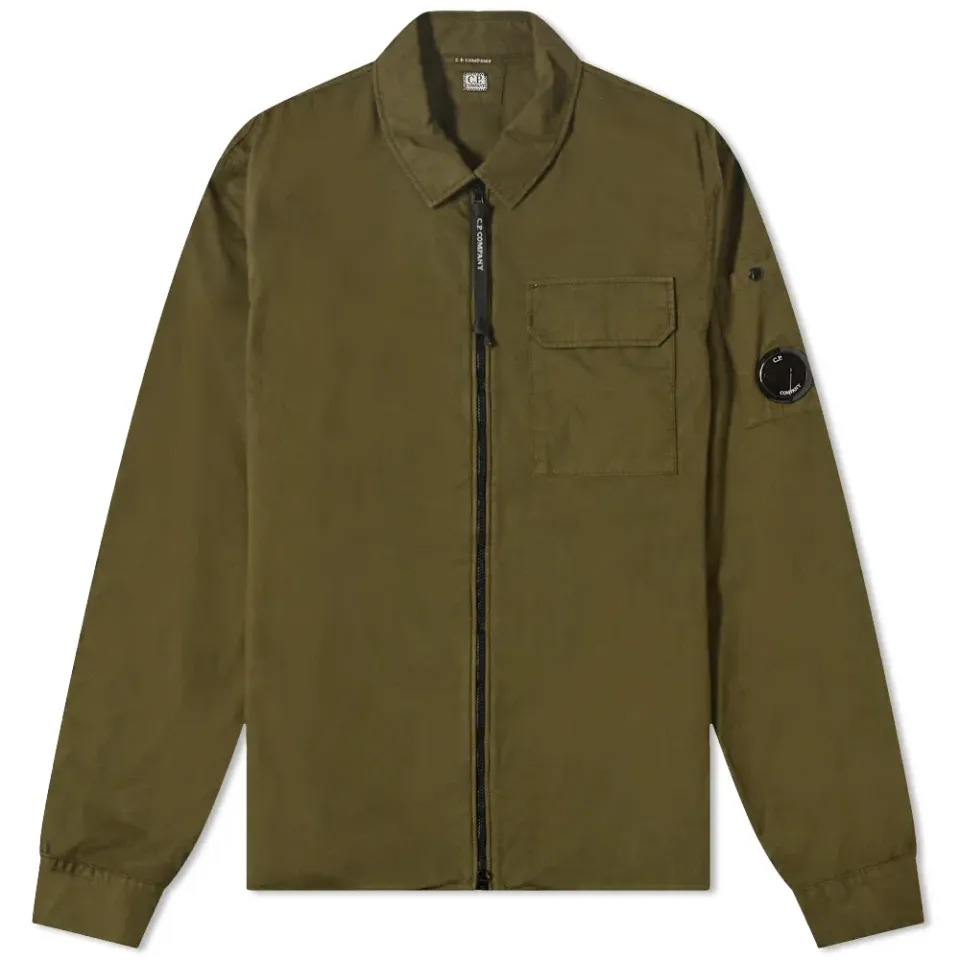 Arm Lens Zip Overshirt