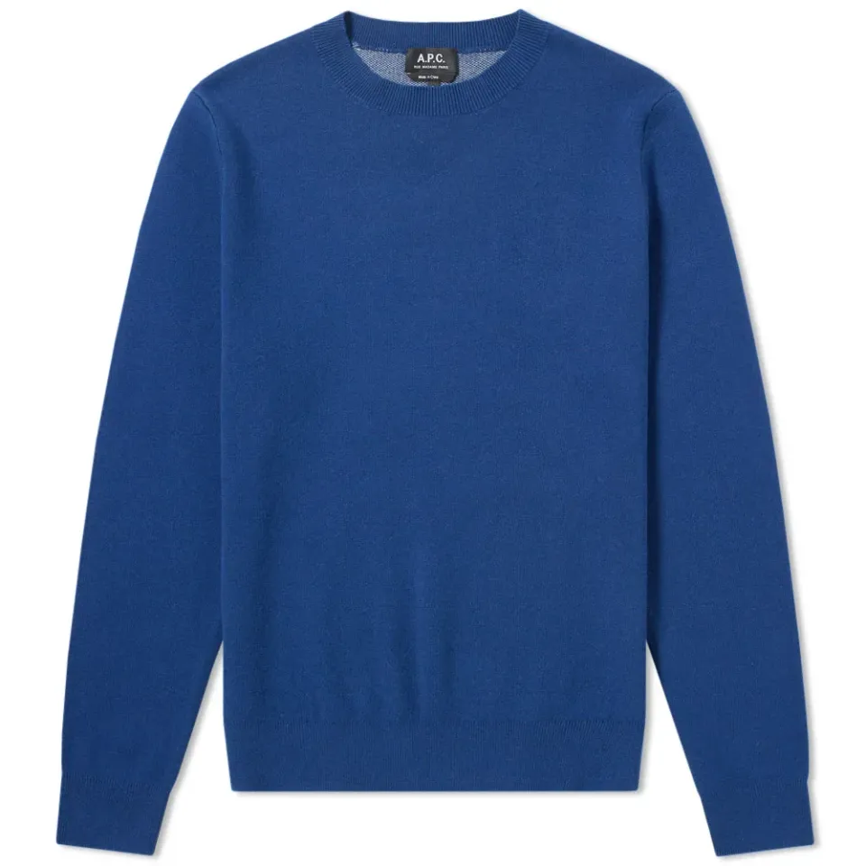 A.P.C. Cia Back Logo Crew Knit