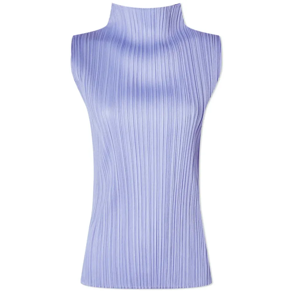 Colourful Basics Roll Neck Vest