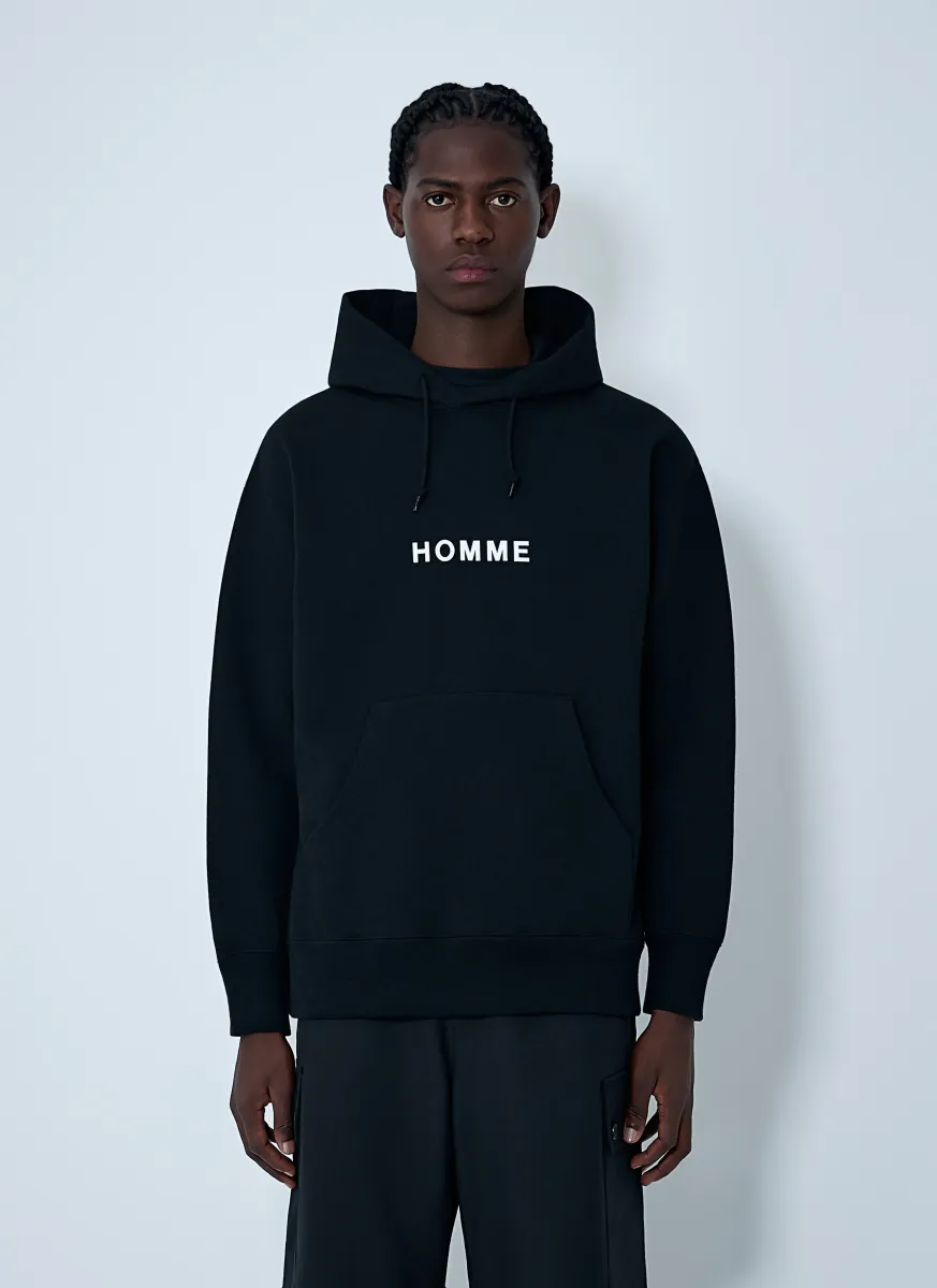 Embroidered Logo Hooded Sweatshirt