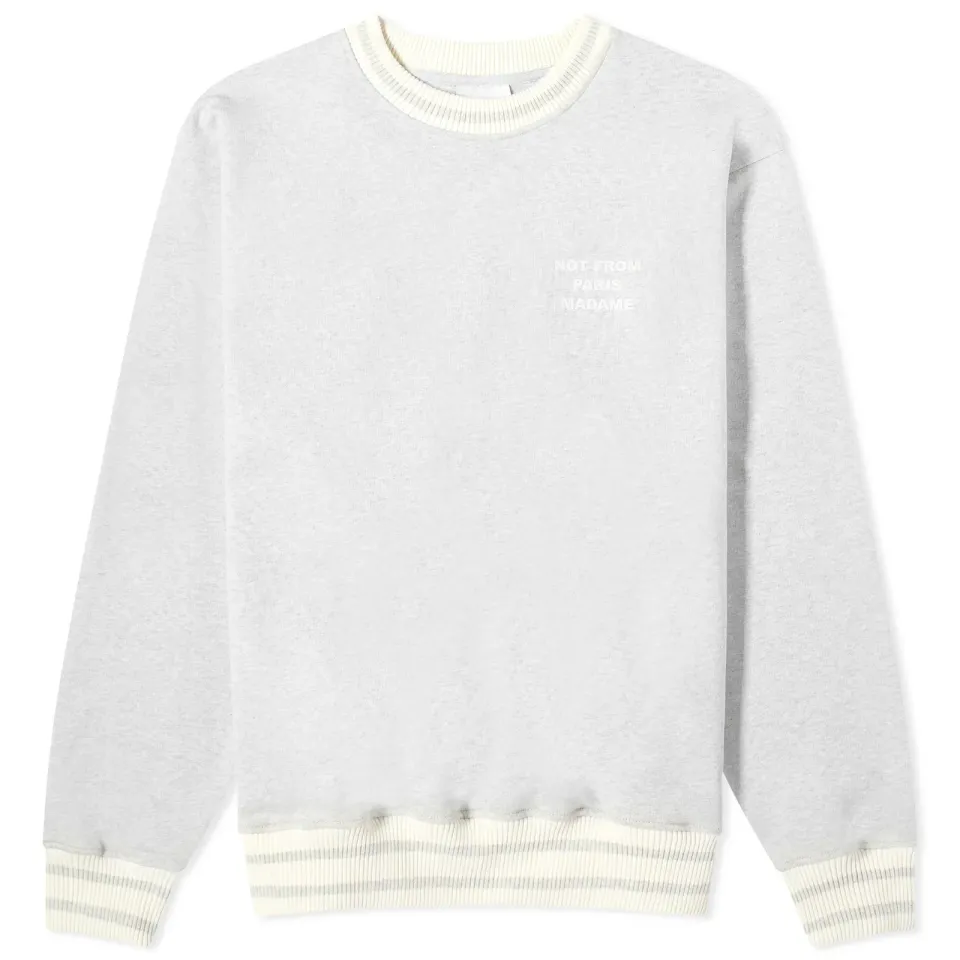 Sport Slogan Crew Sweat