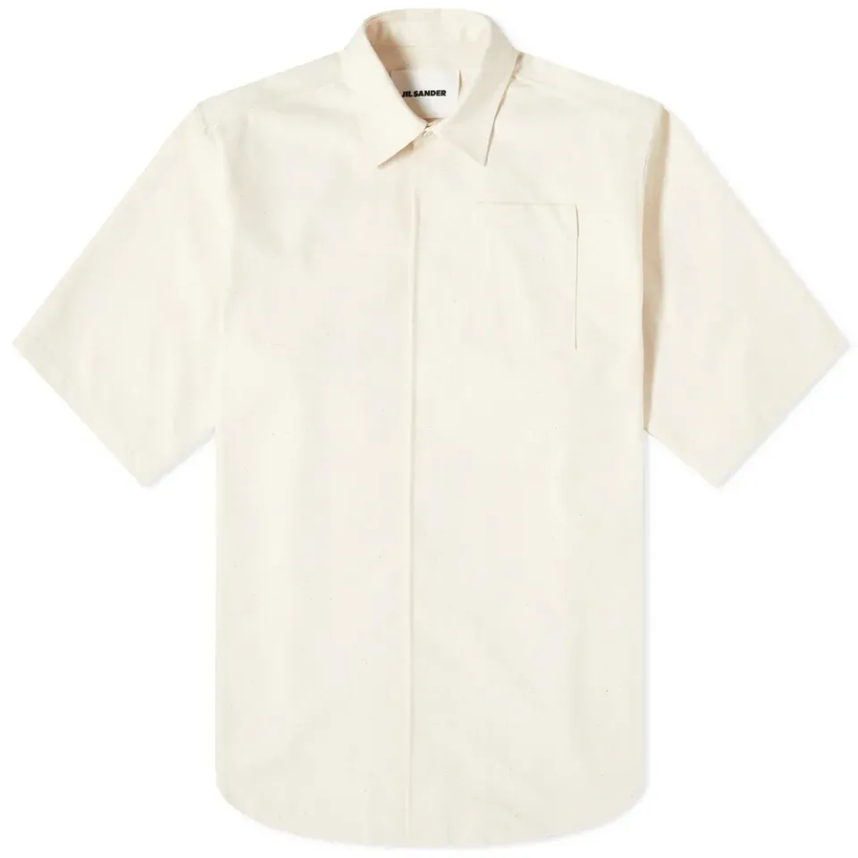 Logo Canvas Overshirt