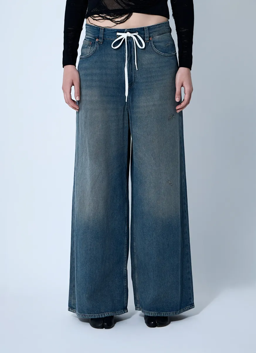 Drawstring Jeans