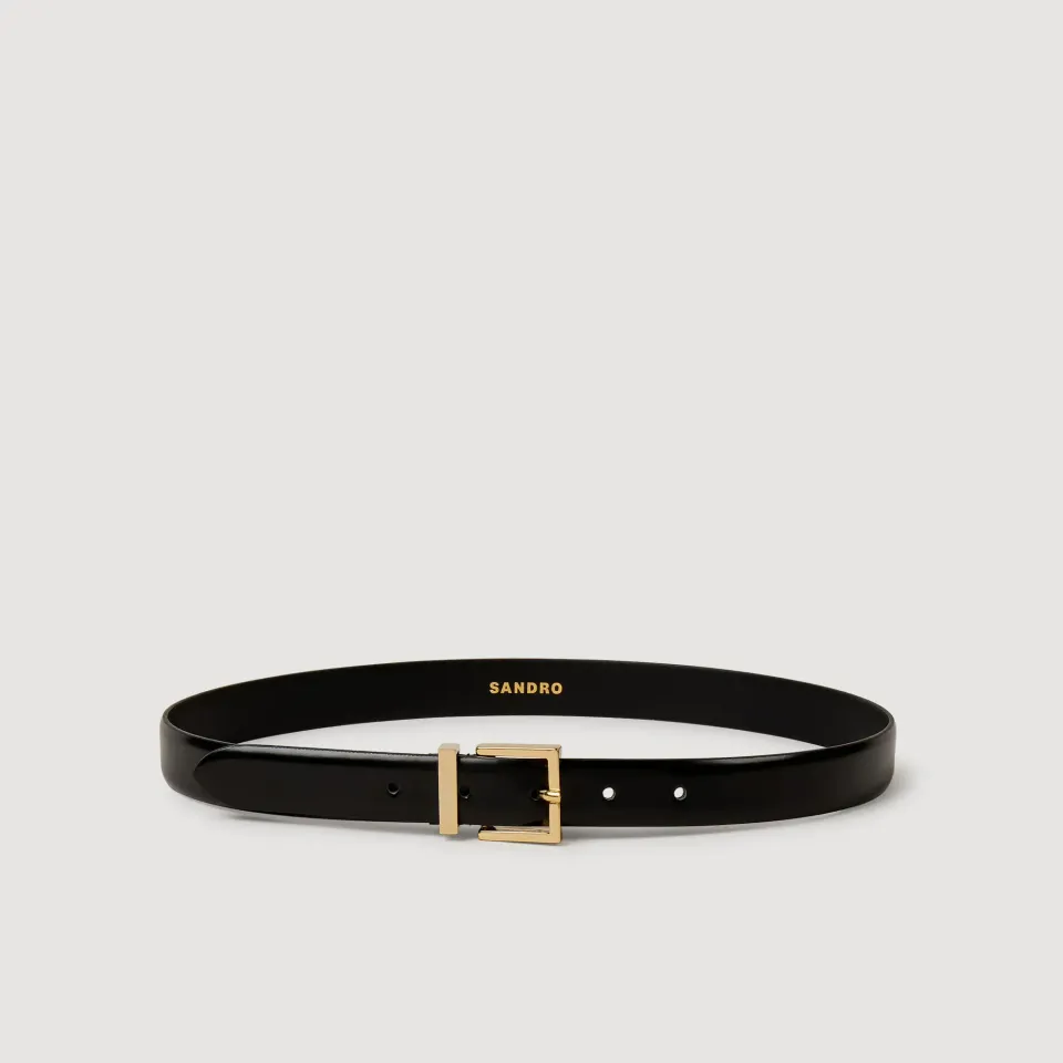 Leather belt