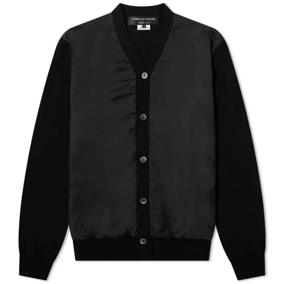 Tafeta Panel Cardigan