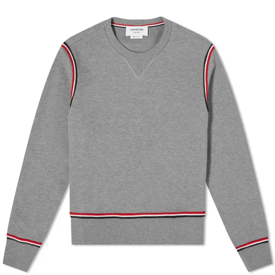Contrast Stripe Sweater