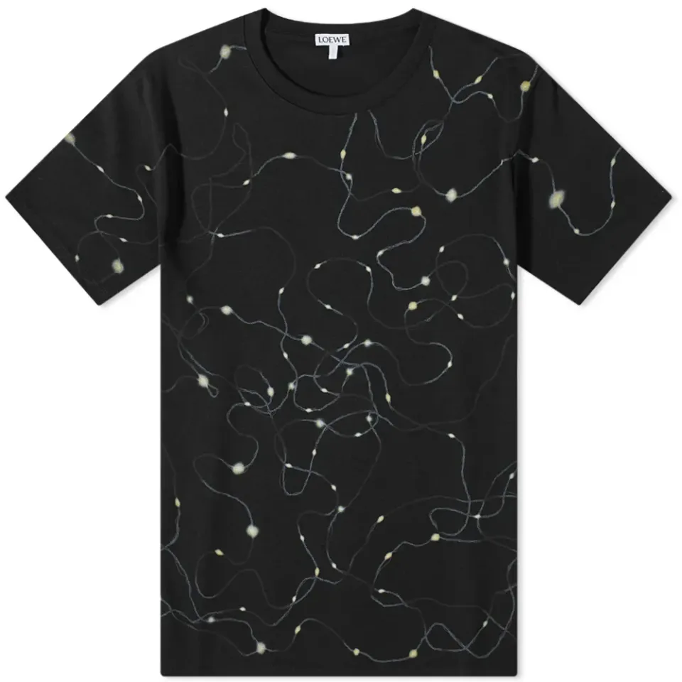 Lights Print T-Shirt