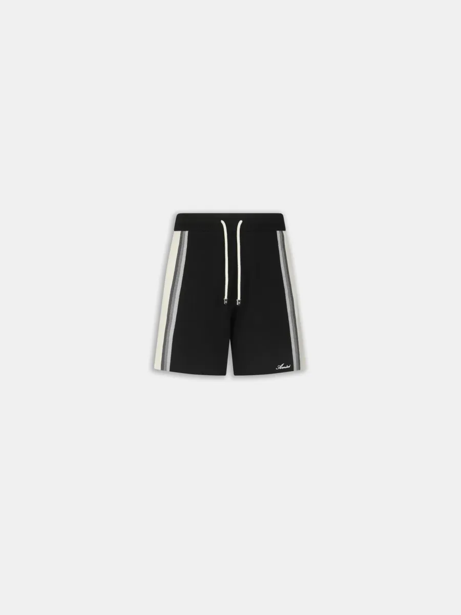 PANELS KNIT SHORT - Black