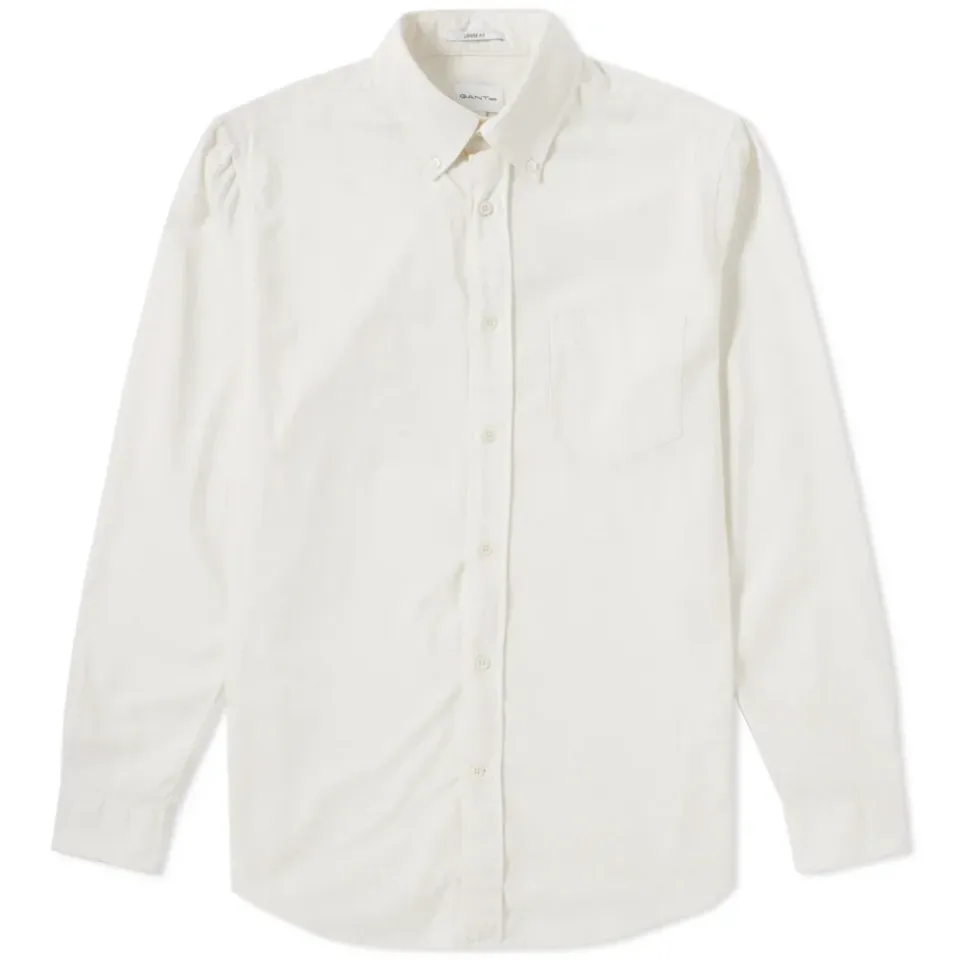 Button Down Garment Dyed Oxford Shirt