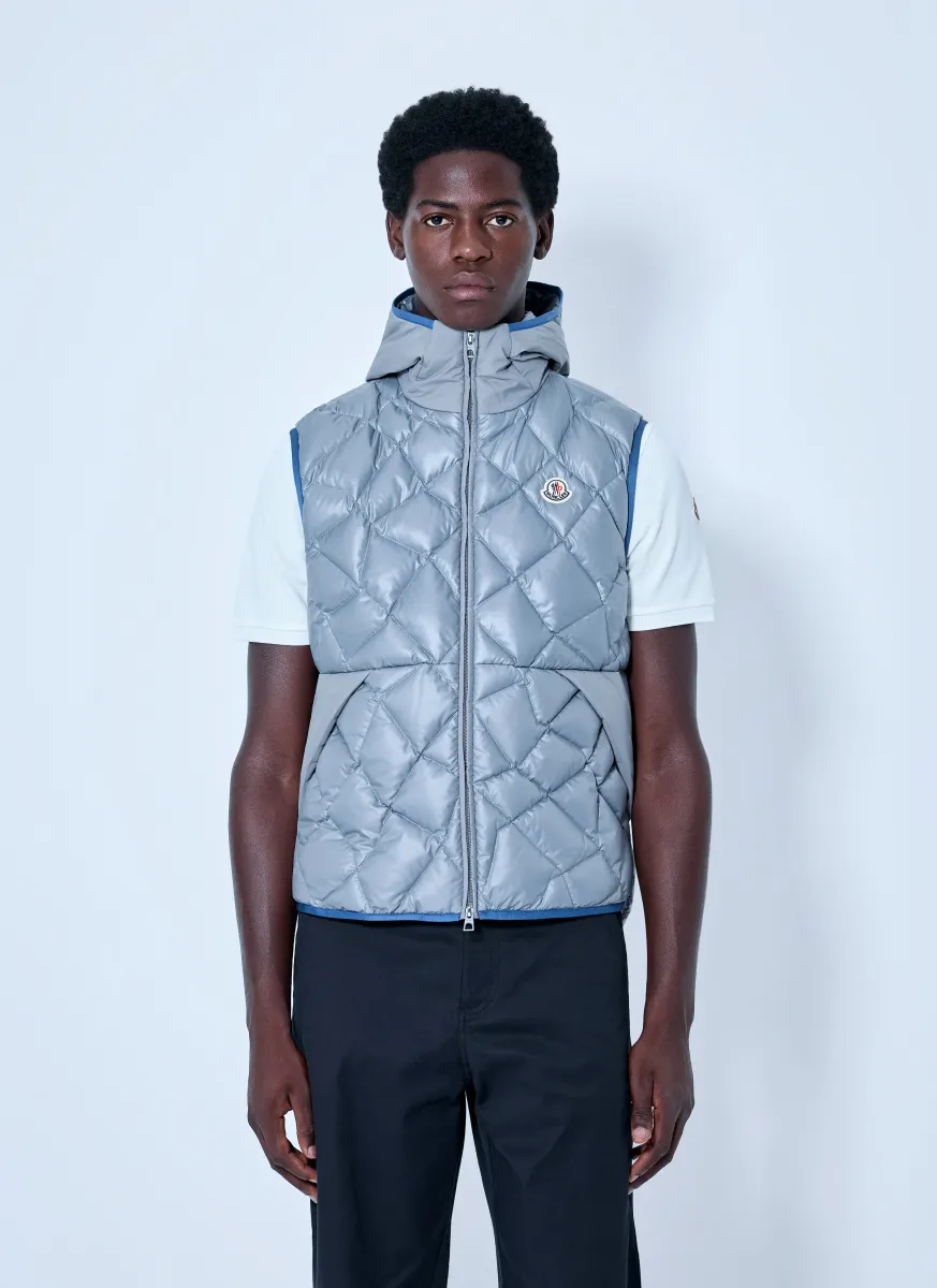 Quilted Hooded Vest