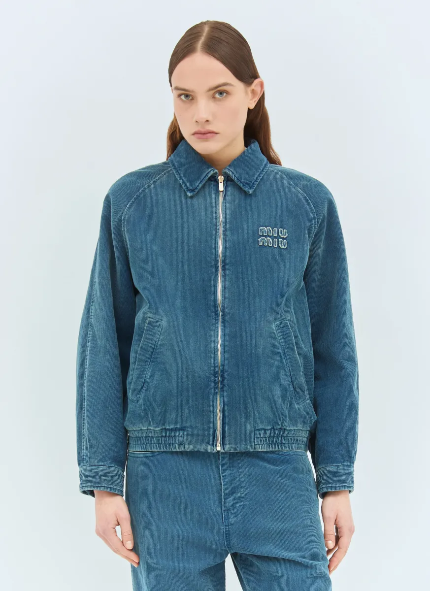 Corduroy Bomber Jacket