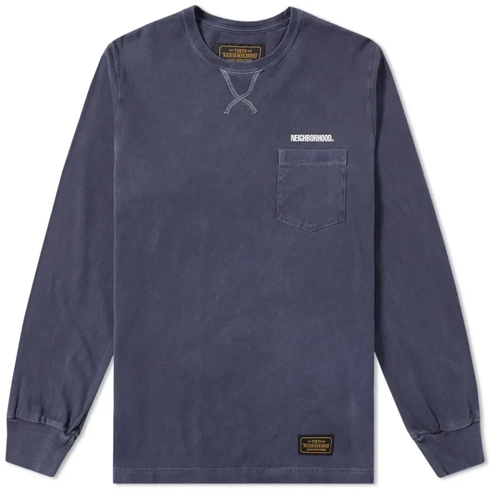 Classic Long Sleeve Pocket Tee